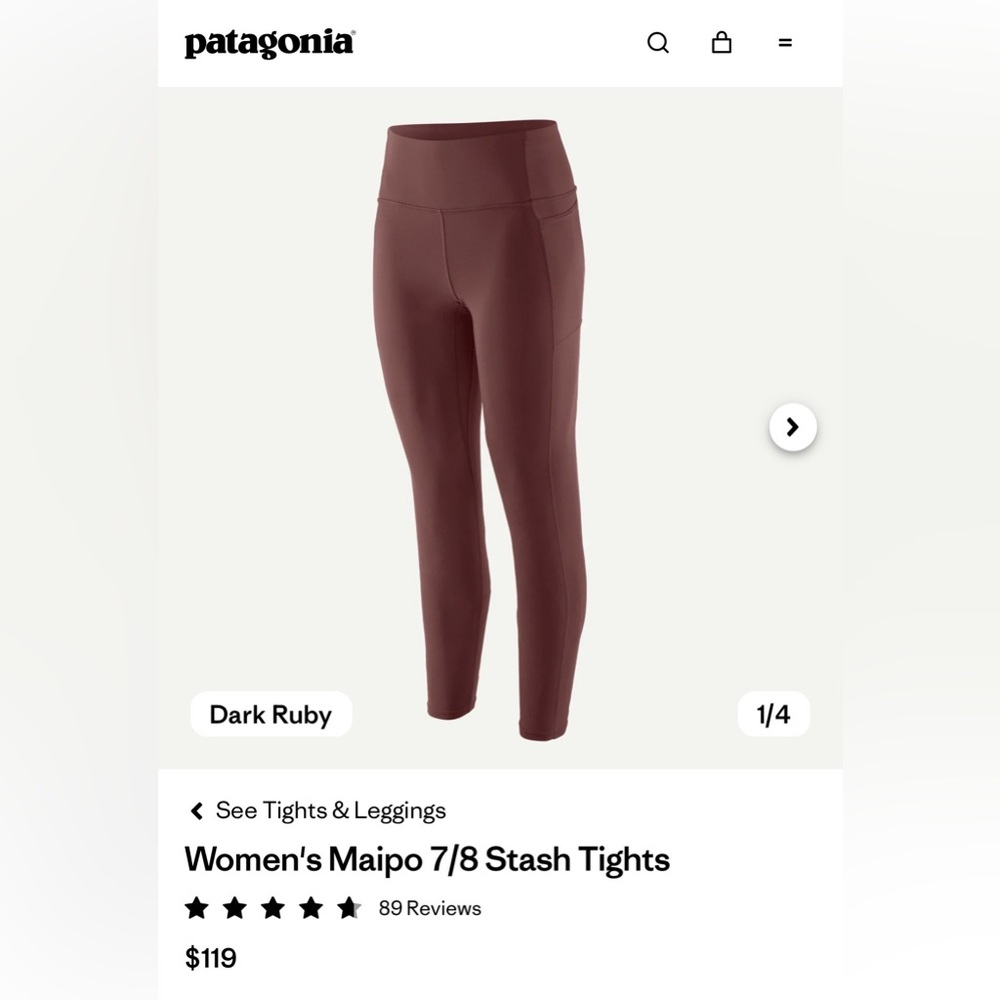 Patagonia Women's Maipo Tights